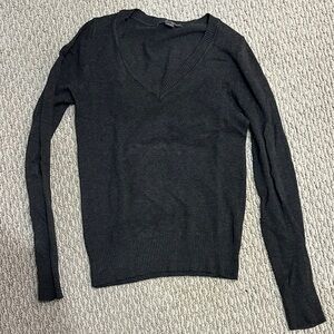 Forever 21 Charcoal Knit Top